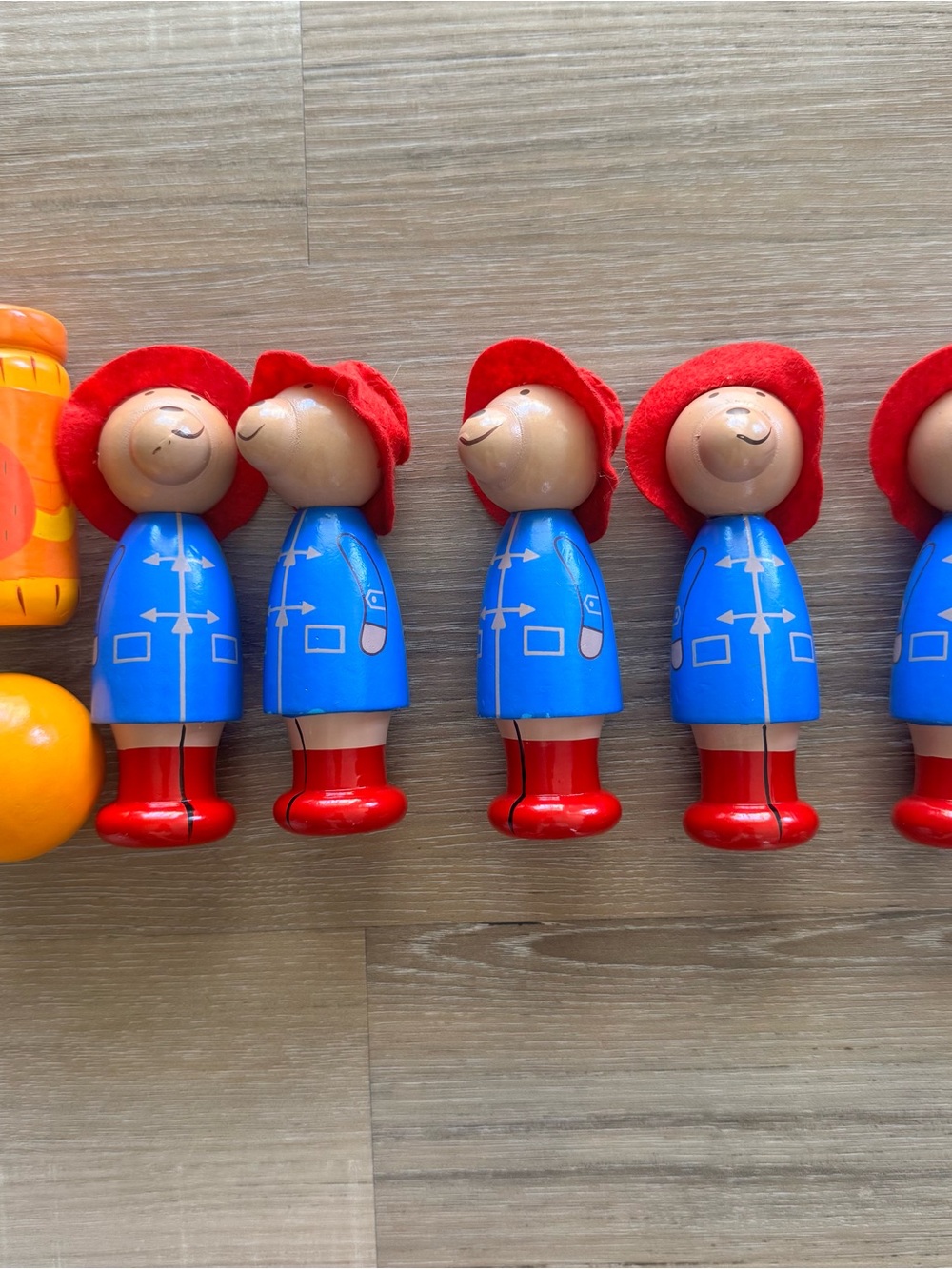 Orange Tree Toys Paddington Bear Skittles Set